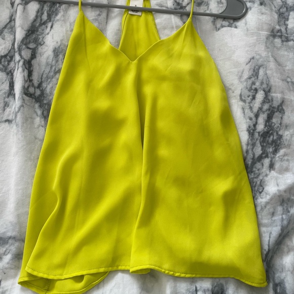 Forever 21 neon green top - Picture 1 of 2